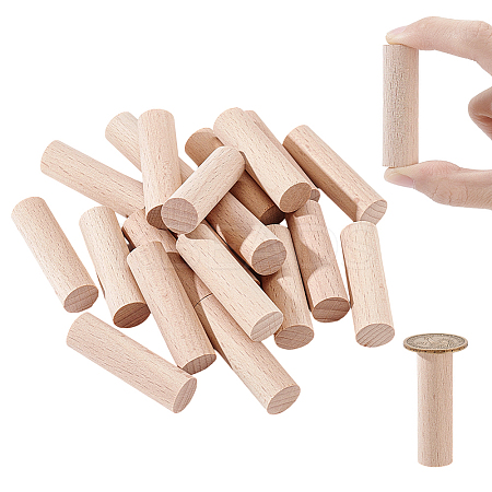20Pcs Beech Wood Craft Sticks DIY-NB0006-51-1