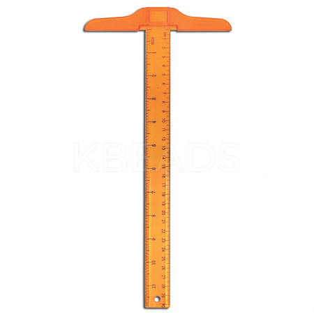 Plastic Transparent Academic T-Ruler DRAW-PW0001-262A-1