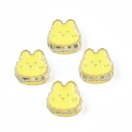 Transparent Acrylic Beads X1-ACRC-S039-02C-1