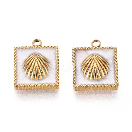 304 Stainless Steel Charms STAS-N111-02G-1