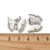 Brass Clear Cubic Zirconia Pendants KK-R210-12P-01-3