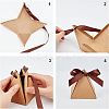 Paper Jewelry Box CON-WH0076-12C-3