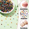 3600Pcs 24 Colors Transparent Electroplate Glass Beads GLAA-YW0003-34-4