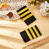 Polyester Pilot Epaulettes DIY-WH0248-730B-4