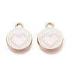 Alloy Enamel Pendants ENAM-Q002-01G-01-1