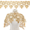 Polyester Lace Trims SRIB-WH0011-345A-1