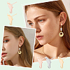 30Pcs 3 Colors 201 Stainless Steel Stud Earring Findings STAS-DC0010-25-6