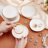 Porcelain Trinket Dishes AJEW-WH0609-511A-3