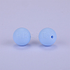 Round Silicone Focal Beads SI-JX0046A-116-2