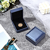 Rectangel PU Imitation Leather Coin Storage Boxes CON-WH0086-102B-02-5