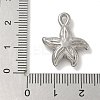 Anti-Tarnish 304 Stainless Steel Pendants STAS-Q334-41P-3