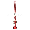 Glass Round Ball Hanging Ornaments LS-HJEW-Z006-01F-1