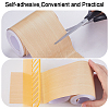 1 Roll PVC Imitation Wood Grain Adhesive Tape DIY-GF0008-40A-6