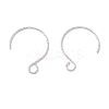 Tarnish Resistant 316 Surgical Stainless Steel Earring Hooks X-STAS-D183-03P-02-2