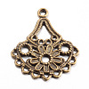 Tibetan Style Alloy Chandelier Components Links X-TIBE-Q064-14AB-NR-1