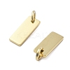 Geometric Figure Style 304 Stainless Steel Stamping Blank Tag Charms STAS-D302-03A-2