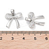 Brass Micro Pave Cubic Zirconia Pendants KK-C051-42P-3