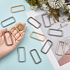12Pcs 3 Colors Iron Bag Accessories FIND-CY0001-50-3