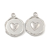 Non-Tarnish 304 Stainless Steel Pendants STAS-A099-06P-1