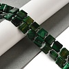 Natural Green Tiger Eye Beads Strands G-L596-A01-B01-2
