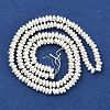 Electroplated Synthetic Non-Magnetic Hematite Beads Strands G-U003-12A-2