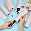 Rectangle Paper Necklace Storage Gift Drawer Case CON-WH0095-128A-3