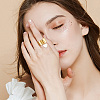 304 Stainless Steel Open Cuff Rings RJEW-UN00018-6