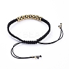 Unisex Adjustable Nylon Thread Braided Bead Bracelets BJEW-JB05137-01-4