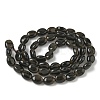 Natural Golden Sheen Obsidian Beads Strands G-Z006-A40-3