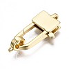 Brass Lobster Claw Clasps LS-KK-S362-001G-NR-2