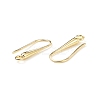 Eco-Friendly Brass Earring Hooks Findings KK-M157-03G-NR-3