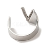 Non-Tarnish 201 Stainless Steel Finger Rings RJEW-H223-04P-V-2