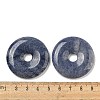 Dyed & Heated Natural Blue Aventurine Pendants G-G132-02A-02-3
