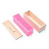 Rectangular Pine Wood Soap Molds Sets DIY-F057-03C-1