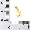 Flower of Life Rack Plating Brass Micro Pave Cubic Zirconia Pendants Charms KK-S396-18-3