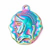 Ion Plating(IP) 304 Stainless Steel Pendants STAS-C049-26M-1