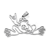Non-Tarnish 304 Stainless Steel Pendants STAS-G329-02P-1