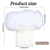 Acrylic Fiber Woolen Yarn Socks Leg Cover AJEW-WH20018-149D-2
