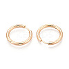 304 Stainless Steel Hoop Earrings X-EJEW-T048-24C-G-2