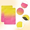 50Pcs 4 Style Two Tone Rectangle Plastic Zip Top Gift Bags OPP-FS0001-19A-1-3