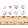 16Pcs 8 Styles UV Plating Plastic Imitation Pearl Beads KY-FS0001-47-5