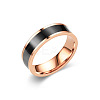 201 Stainless Steel Enamel Finger Rings for Unisex WGAB951-10-2
