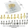 20Pcs 20 Styles Tibetan Style Alloy European Dangle Charms FIND-FS0002-02-5