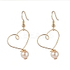 Brass Dangle Earrings EJEW-JE04563-2