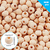 Unfinished Natural Wood Beads WOOD-PH0001-09B-4