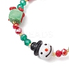 Electroplate Glass Beaded Stretch Bracelets BJEW-MZ00195-3