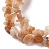 Natural Pink Aventurine Beads Strands G-E607-A13-3