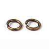 Brass Open Jump Rings JRC6MM-AB-2