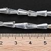 Electroplate Glass Beads Strands EGLA-J046-AB07-3