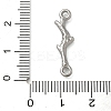 Anti-Tarnish 304 Stainless Steel Branch Connector Charms STAS-Q334-62P-3